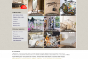 Сайт Фабрики кованой мебели "Металлдекор"