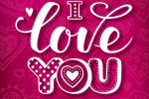 I love you