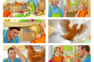 Раскадровка. Майонез "Ряба"