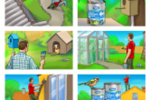 Раскадровка. Краска Текс