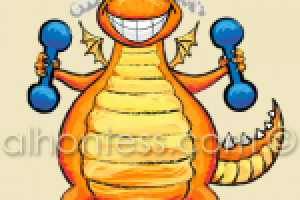 Рисунок дракона для приложения Samsung Galaxy Note