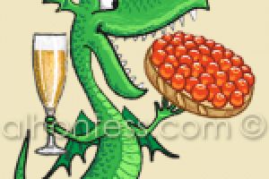 Рисунок дракона для приложения Samsung Galaxy Note