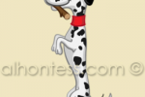 Рисунок собаки для приложения Samsung Galaxy Note