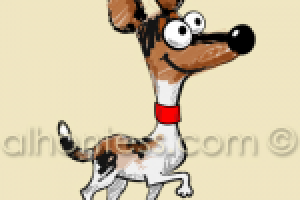 Рисунок собаки для приложения Samsung Galaxy Note