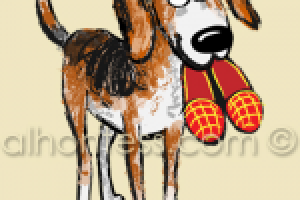 Рисунок собаки для приложения Samsung Galaxy Note