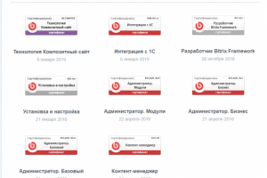 Сертификаты Битрикс