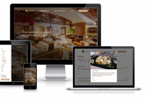 Сайт ресторана Delavida(5 языковых версий)