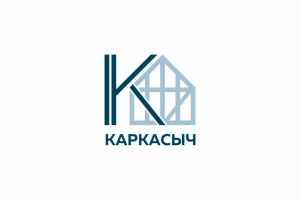 Логотип для компании строящей каркасные дома