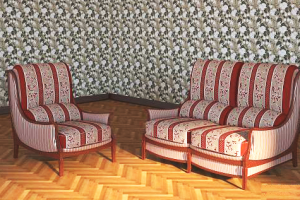 Кресло и диван