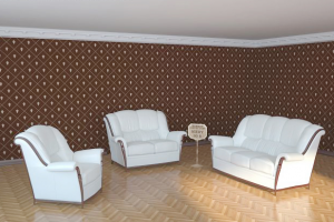 Модель мягкой мебели rainbow collection nieri