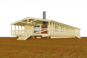 Дом из клееного бруса