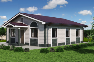 Эскизный проект коттеджа