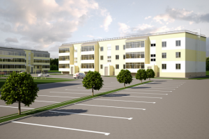 Эскизный проект.Жилой комплекс малоэтажной застройки в2