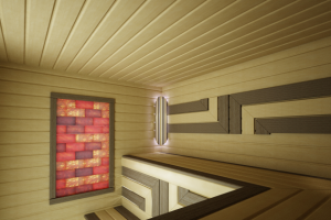 Дизайн-проект сауны в частном доме в1