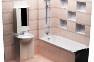 Раскладка плитки эконом вариант С.У вариант 1