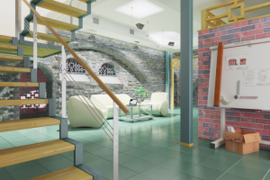 Дизайн-проект помещения в подвале жилого дома