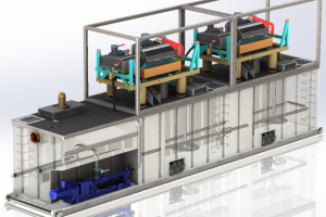 Блок тонкой очистки бурового раствора на 35 м.куб.