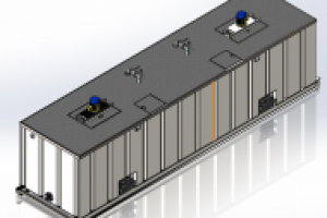 Блок хранения бурового раствора на 45 м. куб.