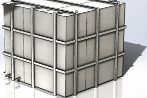 Бак для технической воды на 10 м. куб.