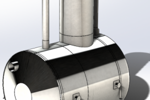 Емкость подземная на 8 м. куб.