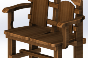 Стул деревянный