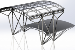 Крыша над сценой