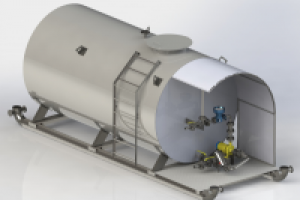 Топливная установка на 10 м. куб.