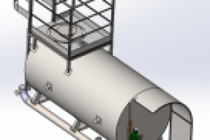 Топливная установка на 5 м. куб.