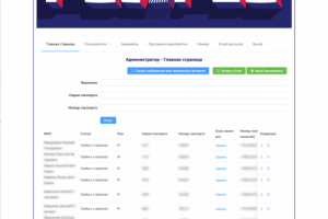Корпоративный портал для регистрации на мероприятие