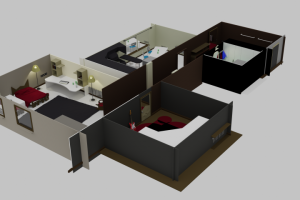 модель интерьера