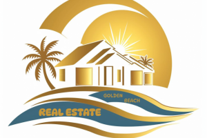 СОЗДАНИЕ ЛОГОТИПА ДЛЯ АГЕНСТВА НЕДВИЖИМОСТИ В "" GOLDEN BEACH"