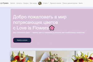 Веб-приложение с интеграцией Telegram-бота для интернет-магазина