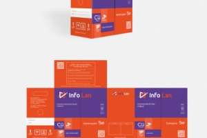 Логотип и дизайн упаковки InfoLan