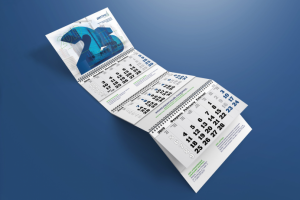 Дизайн квартального календаря