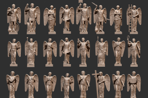 3D модели Ангелы и Архангелы Исаакиевского собора