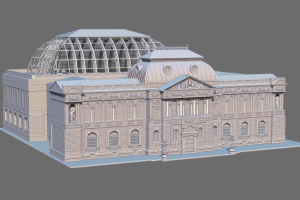 3D модель Академия Штиглица