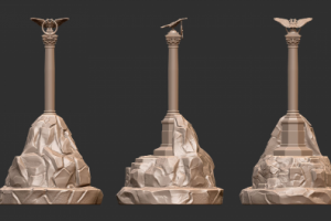 3d Памятник затопленным кораблям Севастополь