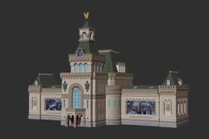 3D модель музей Суворова А.В., Санкт-Петербург