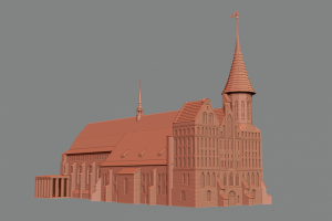 3D модель Кафедральный собор г. Калининград