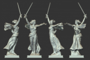 Родина-мать зовёт! Волгоград. Скульптор Е.В. Вучетич