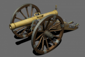 Пушка времен Бородинского сражения