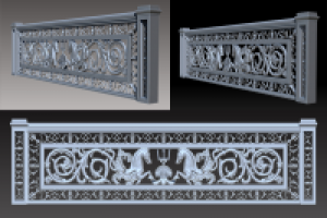 Ограда моста Лейтенанта Шмидта