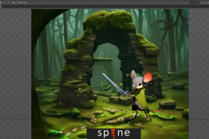 Maus 2d spine animation