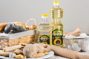 дизайн этикетки подсолнечного масла