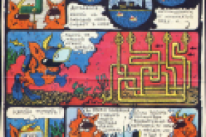 Детский комикс в журнале 04