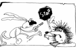 Карикатура.