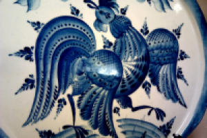 Блюдо. Петух.