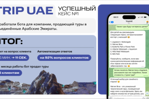 Бот-продавец на основе ИИ для туристических компаний