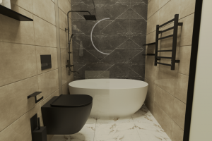 Дизайн-проект ванной 2