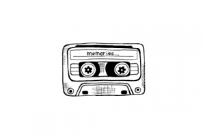 Кассета (line-art)